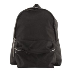 Celine Front Pocket Chain Backpack Nylon Medium