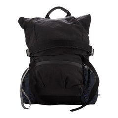 Bottega Veneta Fold Over Backpack Nylon
