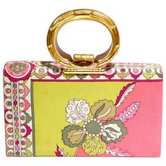 1960s Emilio Pucci Box Handbag