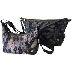 Vivienne Westwood Two for One Fabric and Leather Bags