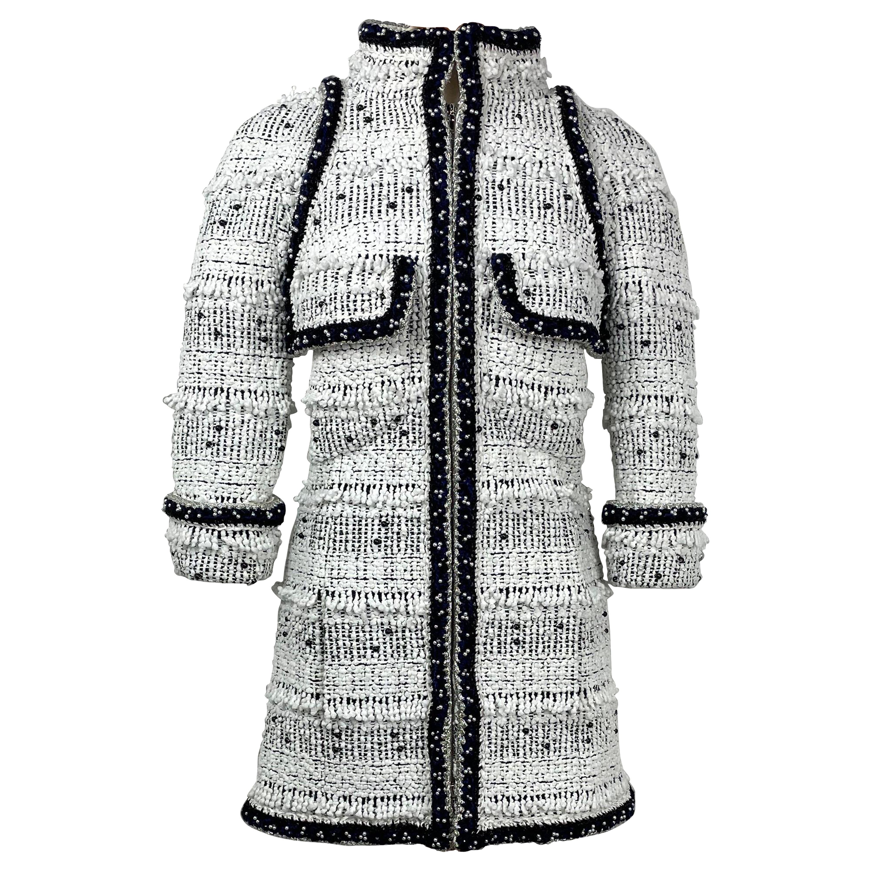 Chanel Fall 2017 tweed Coat
