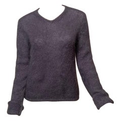 Gucci Slate Blue Mohair Sweater