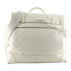 Louis Vuitton Steamer Bag Monogram Taurillon Leather PM