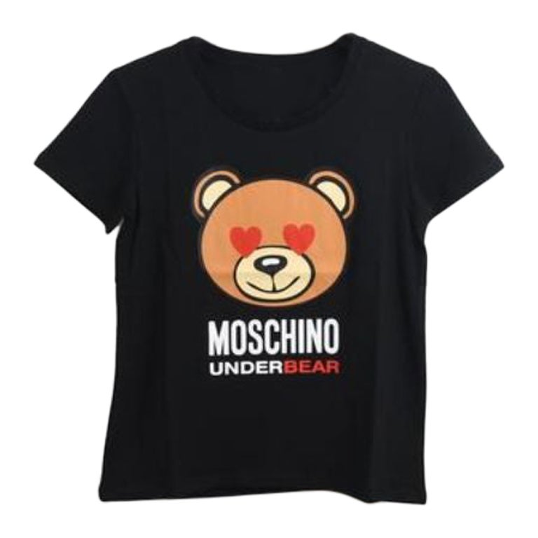 Moschino Under Bear T Shirt, Size XS For Sale