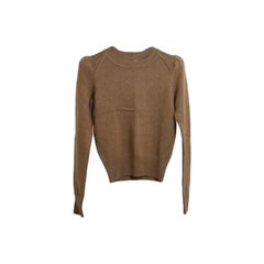 Isabel Marant Etoile Pu Kleely Sweater Camel, Size 36
