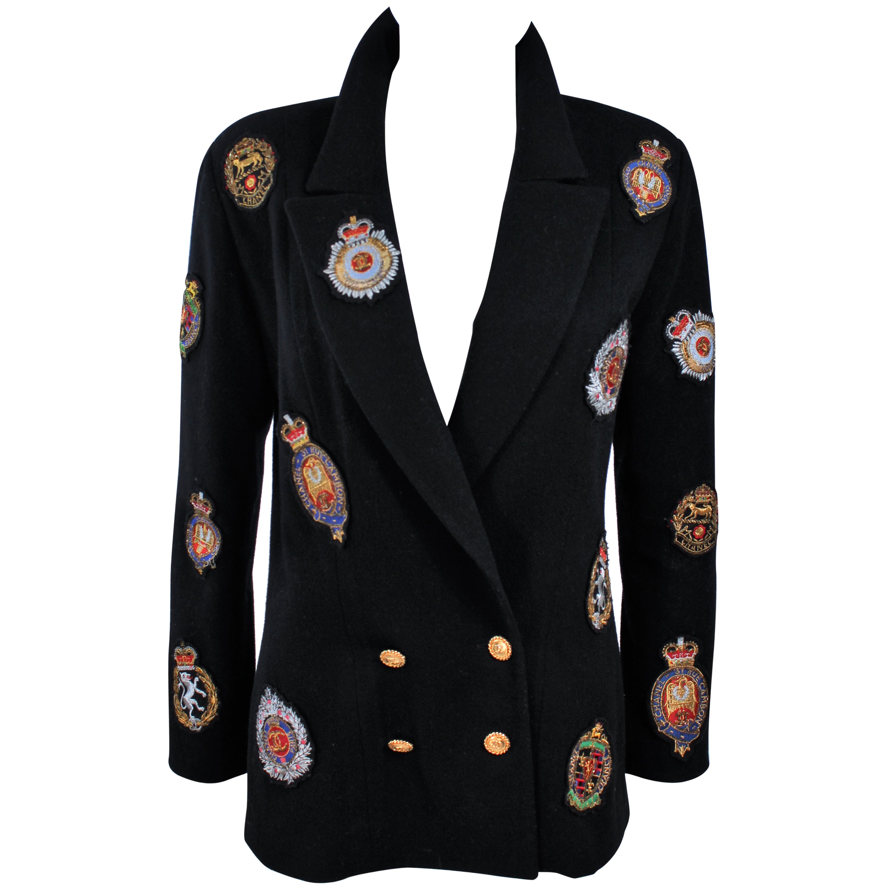 CHANEL BOUTIQUE RARE Beaded Coat of 