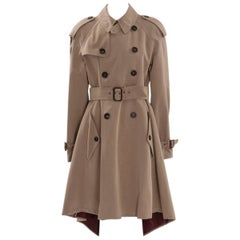 Unworn Jean Paul Gaultier Runway Gabardine Trench Coat, Fall-Winter ...