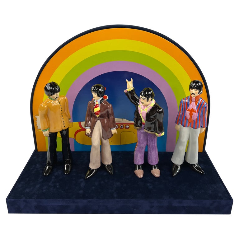 W. Goebel Limited Edition Beatles Yellow Submarine Figurines 663 For