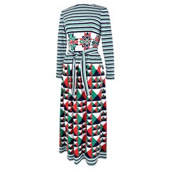 A Lanvin Printed Jersey Dress by Jules-François Crahay - France Circa 1972