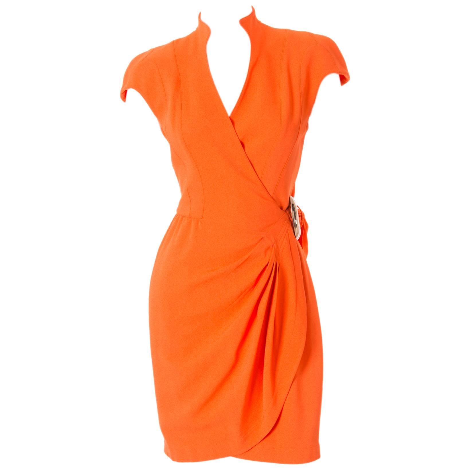 Thierry Mugler 1980s Futuristic Space Age Dress For Sale