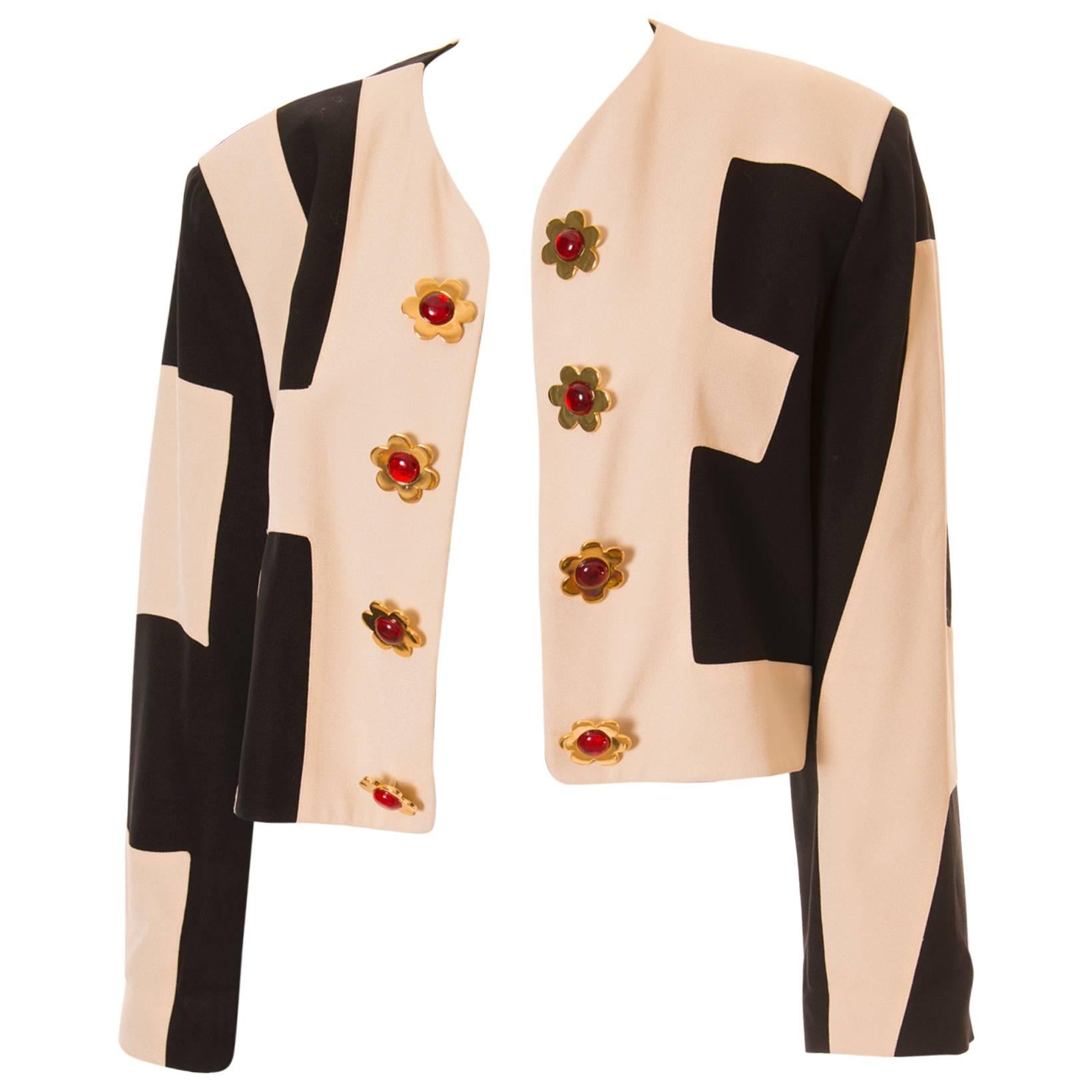 Moschino Cheap and Chic Logo Jacket