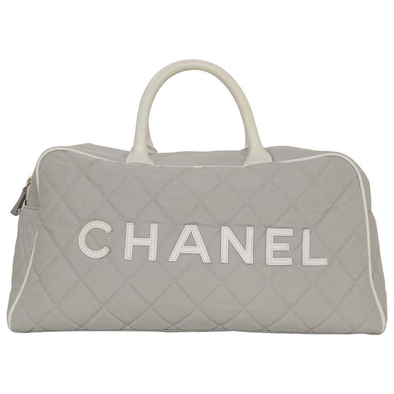 Chanel Grey Bag - 162 For Sale on 1stDibs  grey chanel bag, grey chanel  purse, chanel gray bag