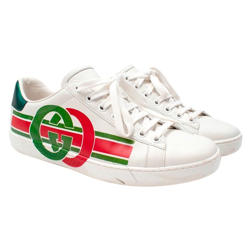 gucci green trainers