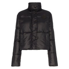 Givenchy Black Cropped Puffer Jacket