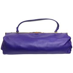 Miu Miu Purple Leather Handbag 10