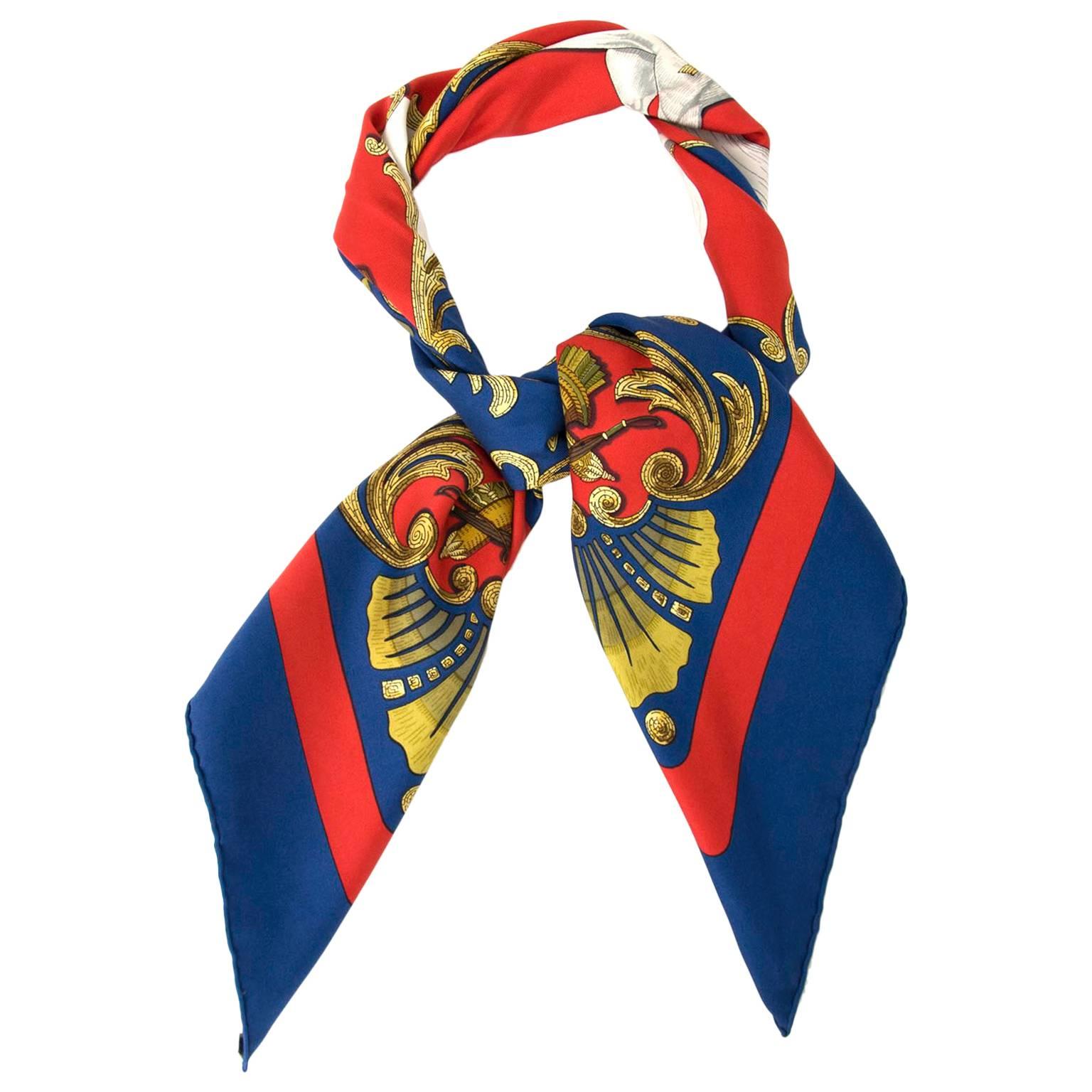 Hermès Carré De Soie "Cheval Turc"