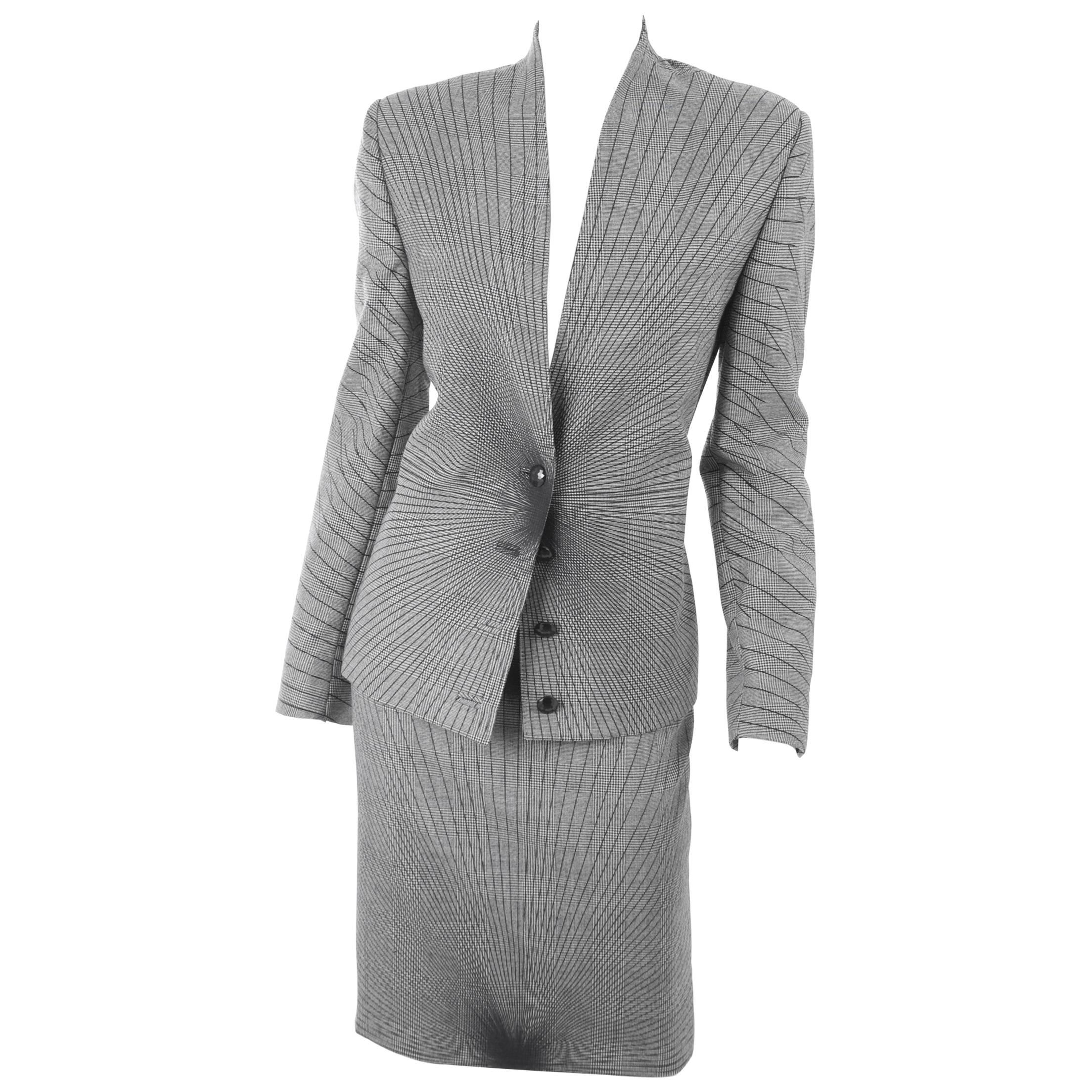 Vintage 90's Gianni Versace Couture Suit For Sale
