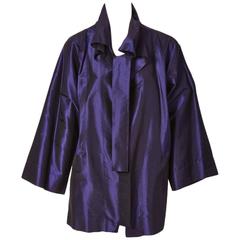 Shamask Iridescent Taffeta Evening Jacket