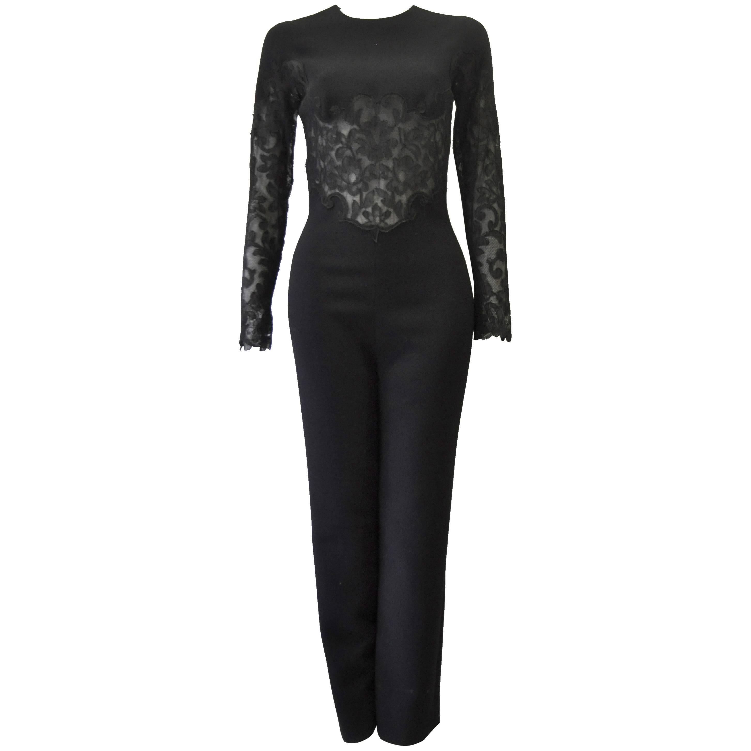 Gianni Versace Couture Knock-Out Evening Jumpsuit For Sale