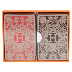 Hermes Playing Cards Les 4 Mondes Set 2 Decks New