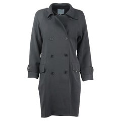 Maiyet Zweireihiger Trenchcoat aus Crêpe, US 2 UK 6