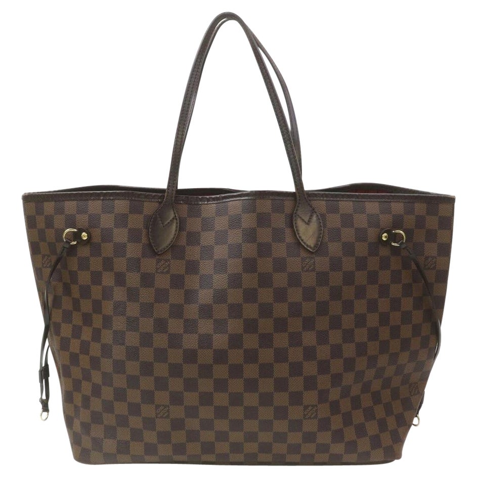Louis Vuitton - Grand sac fourre-tout Neverfull GM en damier ébène 862442 en vente