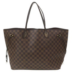 Louis Vuitton Neverfull Gm Brown Damier Ebene - 12 For Sale on 1stDibs