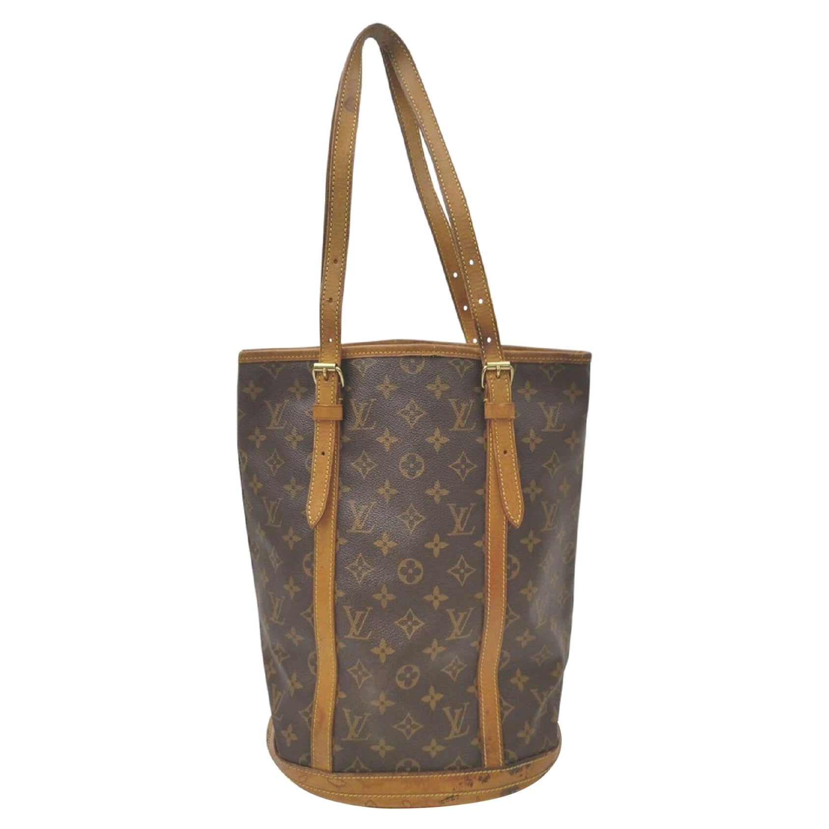 Louis Vuitton Monogram Marais Bucket GM Tote Bag  862290 For Sale