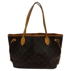 Louis Vuitton Small Monogram Neverfull Bag Tote Bag 862936