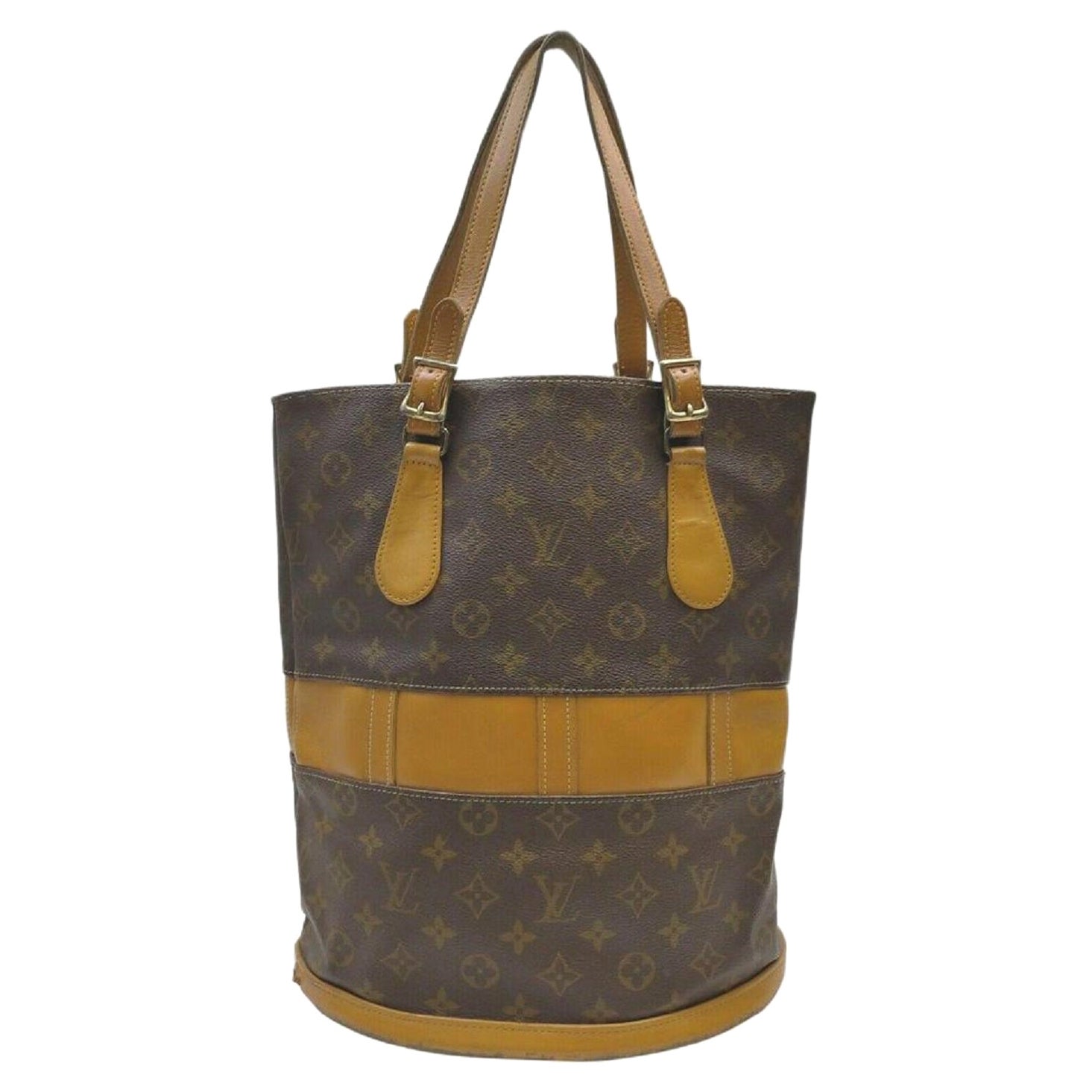 Louis Vuitton Monogram Marais Bucket GM Tote Bag 863061 For Sale