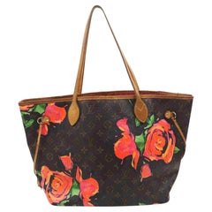 Vintage Louis Vuitton Stephen Sprouse Roses Graffiti Neverfull MM Tote 860688R