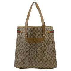 Vintage Gucci Supreme GG Web Shopper Tote 863475