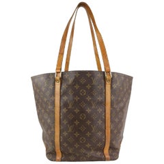 Louis Vuitton Monogram Sac Shopping Tote Bag 7LZ1019 