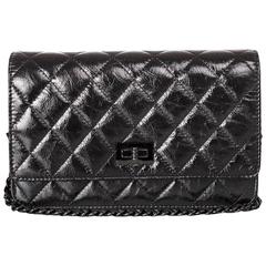 Chanel So Black Reissue Quilted Calfskin Wallet On Chain (WOC)