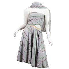 1950s Tina Leser Indian Inspired Dress 4