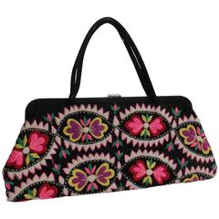 1960s Handbag made from Ethnic Embroidery 1