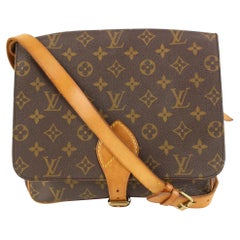 Vintage Louis Vuitton Monogram Cult Sierre Cartouchiere GM Crossbody Bag 915lv67