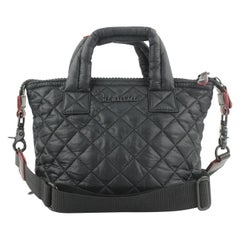 MZ Wallace Black Quilted 2way Tote Bag 50mz115 