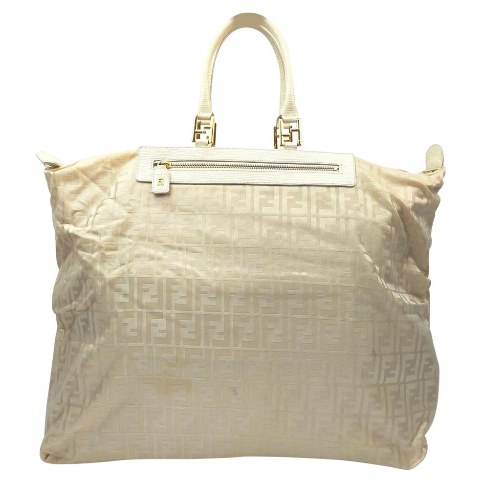 Fendi XL Monogram FF Zucca Tote Bag