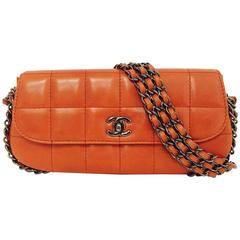  Chanel Box Quilted Lambskin Bag W Triple Woven Chains Serial 9004271