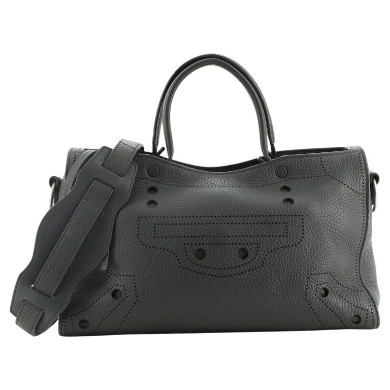 Balenciaga Blackout City Bag Leather Small at 1stDibs