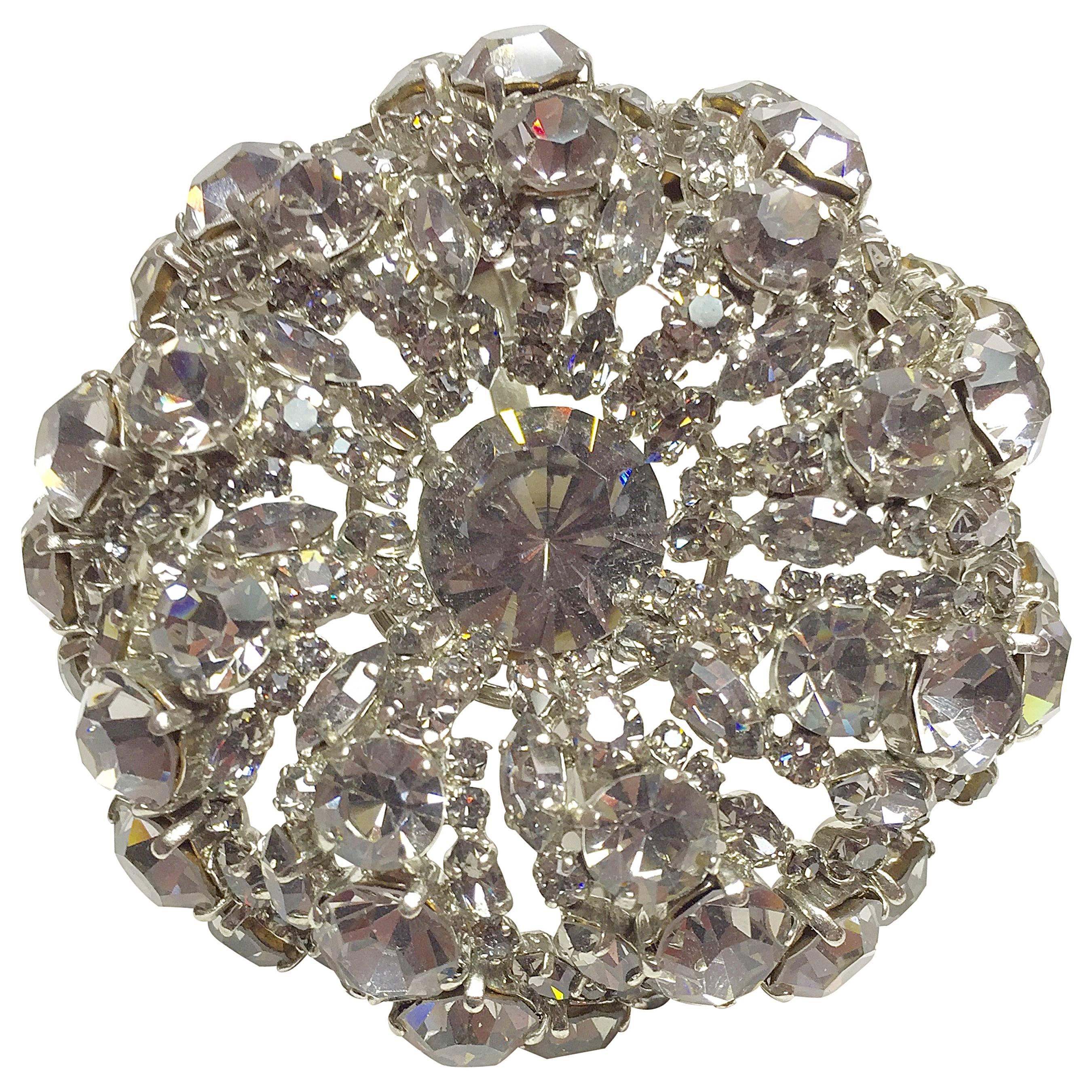1950'S Roger Jean Pierre French Massive Brooch/Clip For Sale