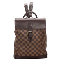 Vintage Louis Vuitton Damier Ebene Soho Backpack 863170