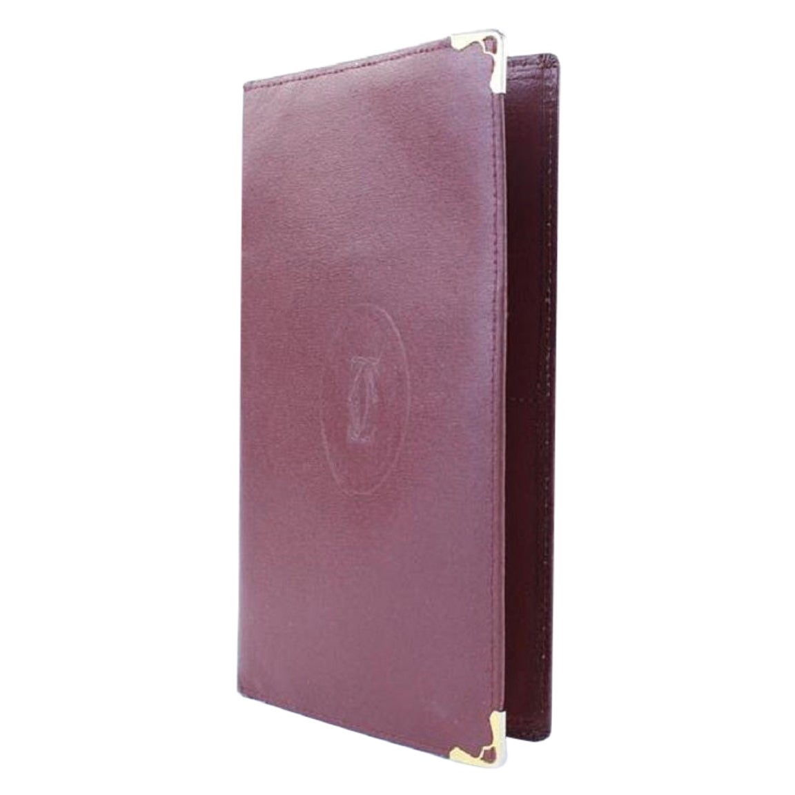 Cartier Bordeaux Long Flap Wallet 10MJ0119 Burgundy