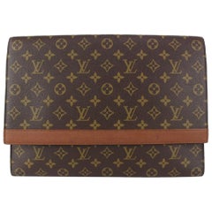 Louis Vuitton Monogram Porte Documents Voyage Business Bag M53361 Lv Auth  39764