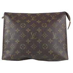 Louis Vuitton Pochette 26 Beige Ostrich leather ref.721032 - Joli Closet