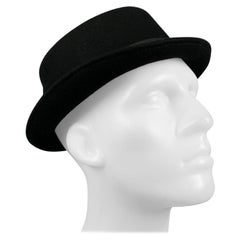 GUCCI Size M Black Wool Felt Hats