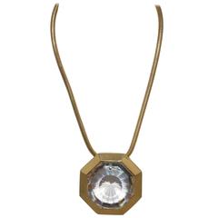 Lanvin Paris Headlight Necklace 8