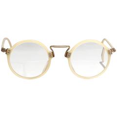 1990s Jean Paul Gaultier Round Frame Glasses 