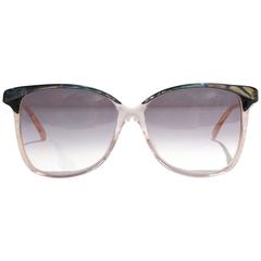 Vintage Rare 1970s Mother of Pearl Gucci Sunglasses 